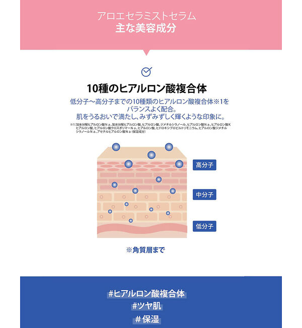 Rouge vif「【FIT YOUR SKIN/フィットユアスキン】アロエセラミストセラム/化粧品」|その他|
