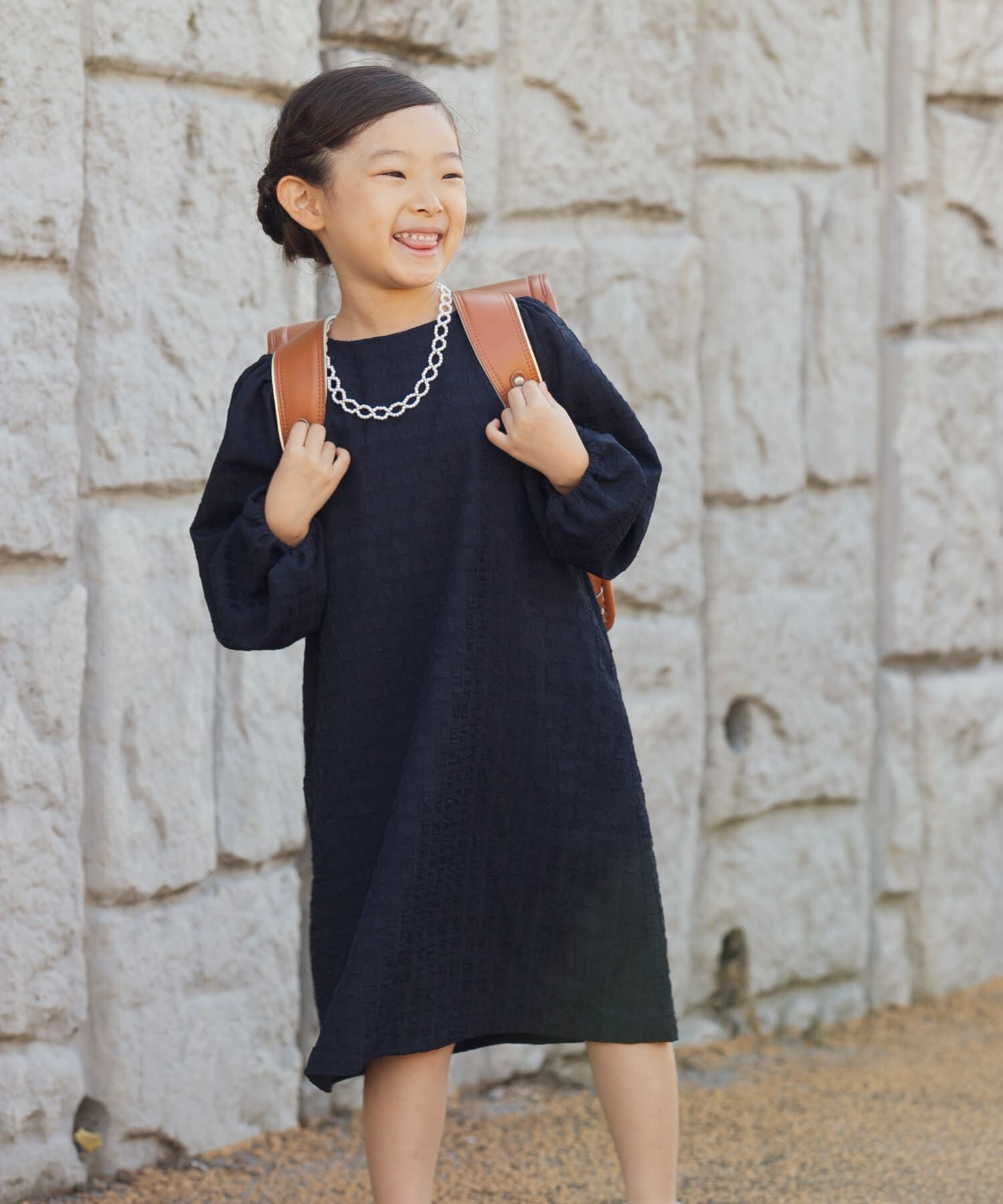 URBAN RESEARCH DOORS「チェック柄ドレスワンピース(KIDS)」|ワンピース|