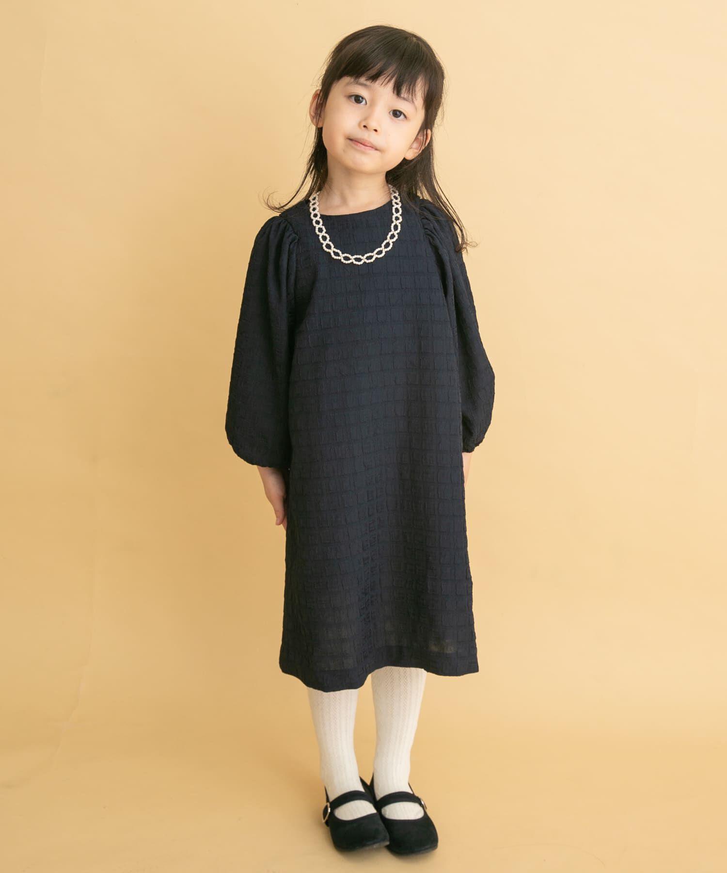 URBAN RESEARCH DOORS「チェック柄ドレスワンピース(KIDS)」|ワンピース|