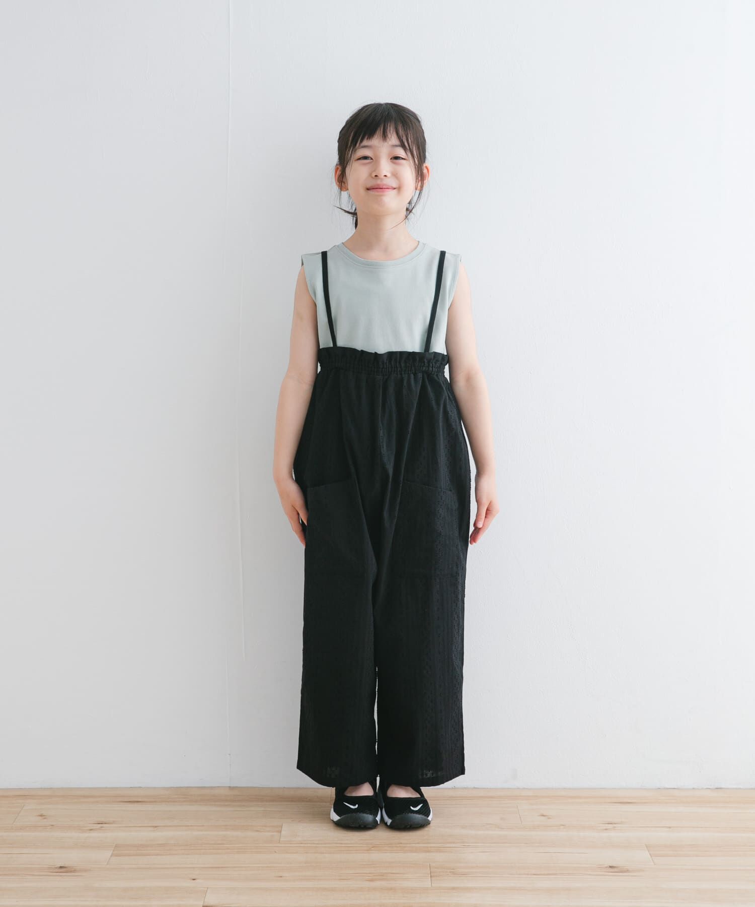 URBAN RESEARCH DOORS「フリルバギーキャミサロペット(KIDS)」|ワンピース|
