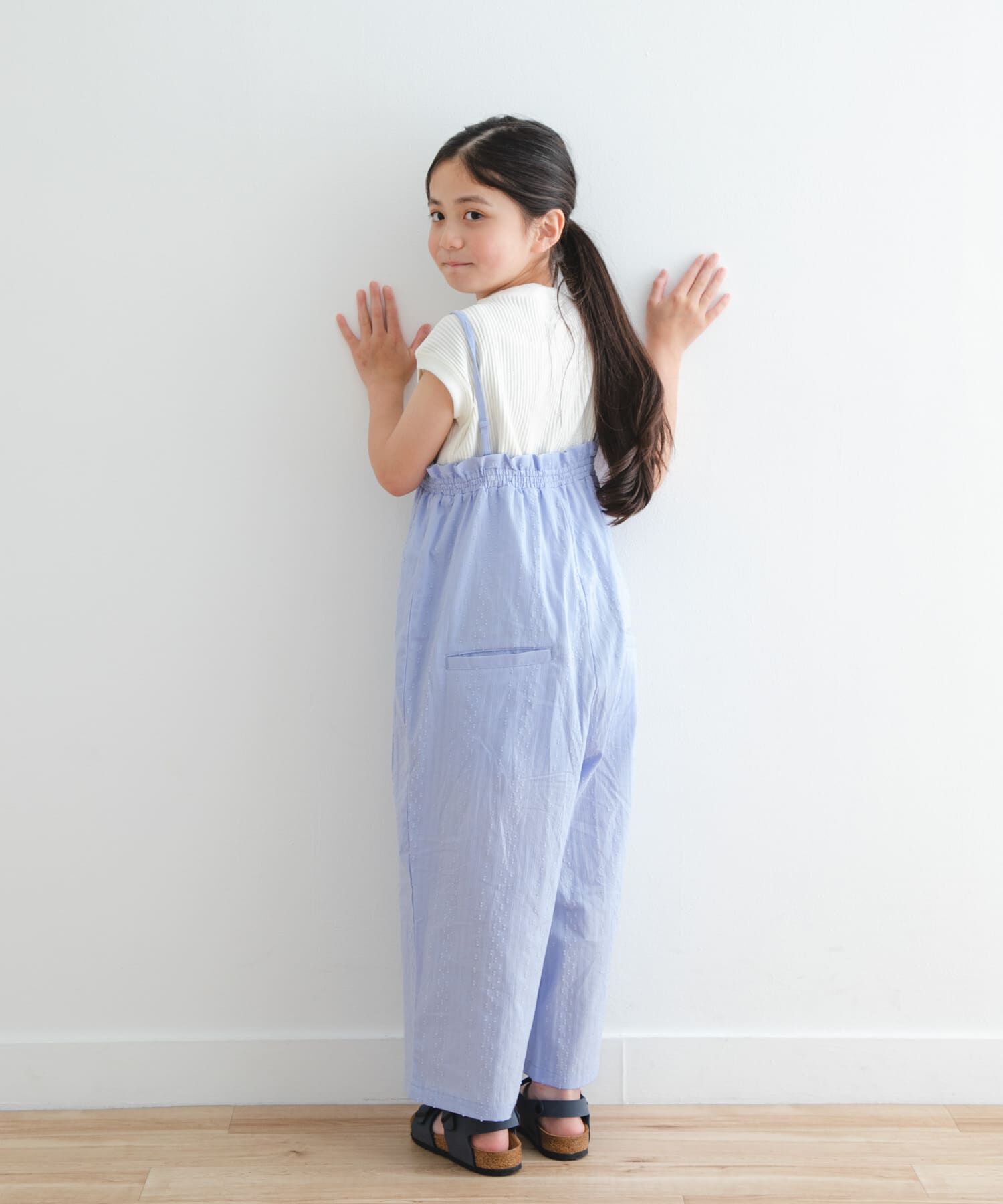 URBAN RESEARCH DOORS「フリルバギーキャミサロペット(KIDS)」|ワンピース|
