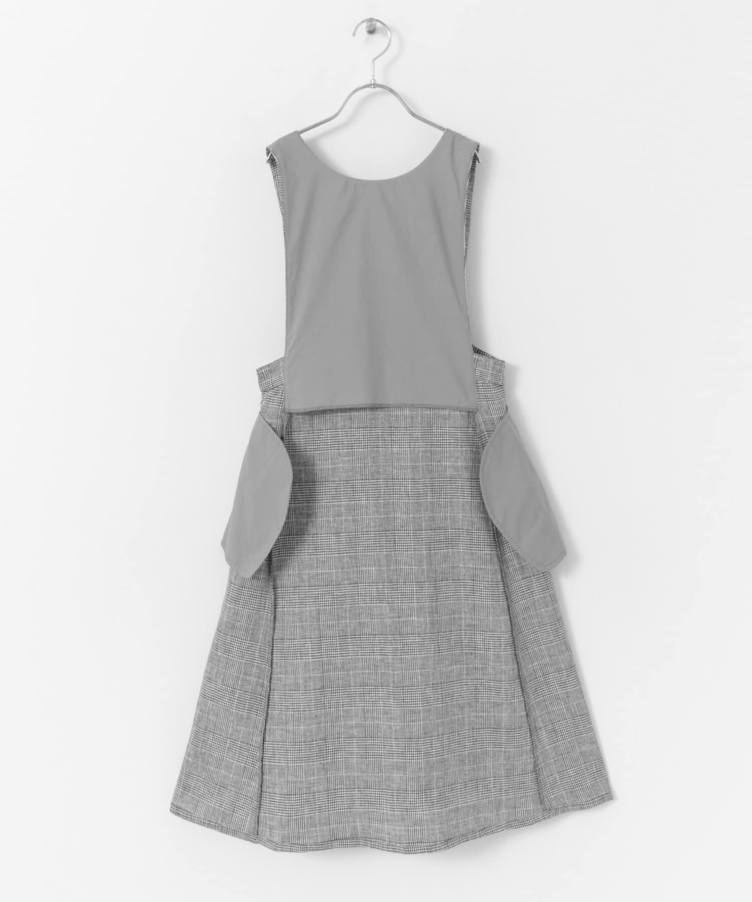 URBAN RESEARCH DOORS「『親子リンク』リネンレーヨンジャンパースカート(KIDS)」|ワンピース|