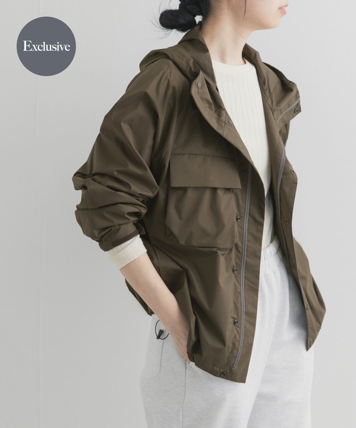 URBAN RESEARCH DOORS「『別注』Snow Peak Apparel&times;DOORS　U.L.DOUBLEWEAVEPARKER」|その他|ブラウン