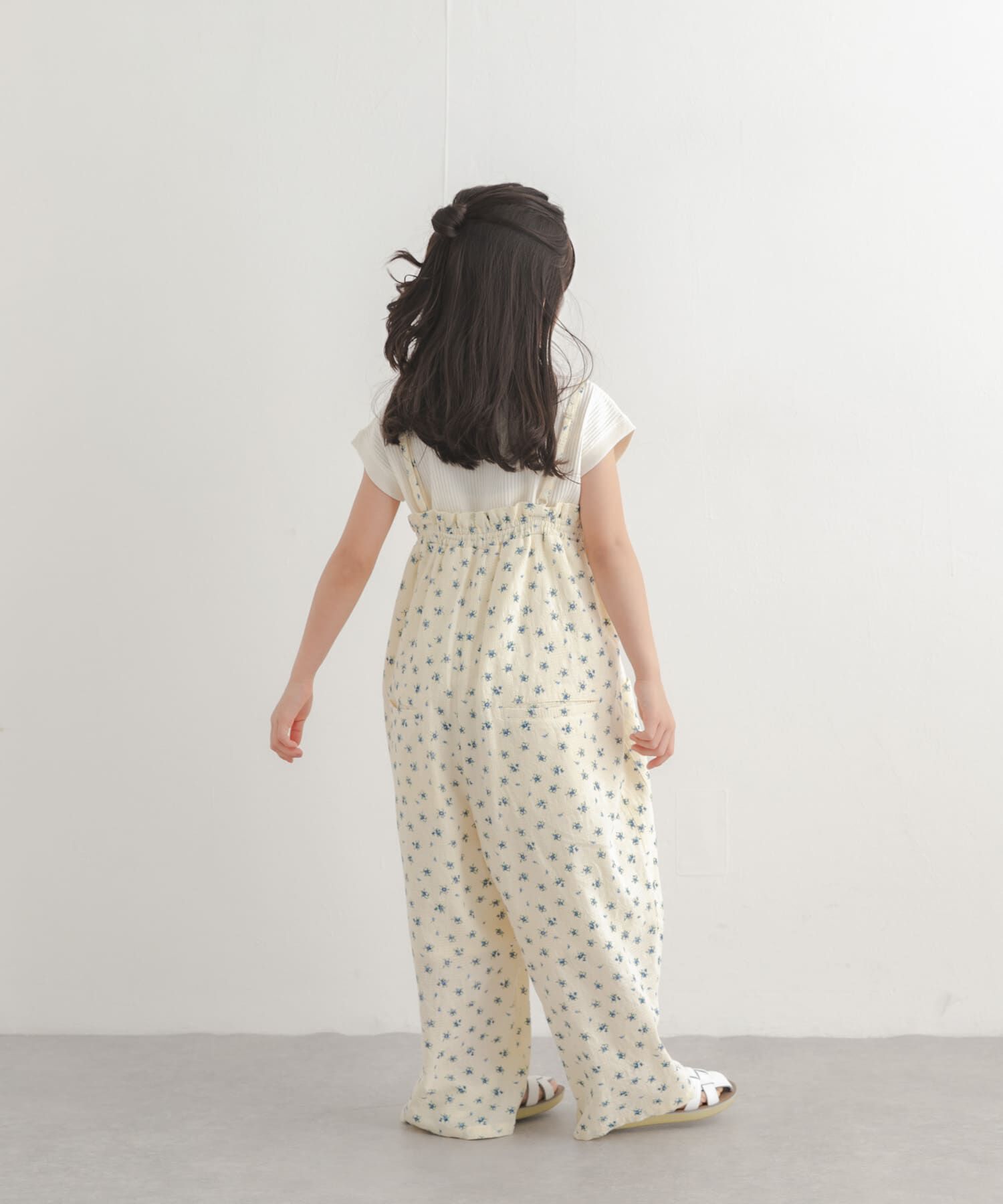 URBAN RESEARCH DOORS「フリルバギーキャミサロペット(KIDS)」|ワンピース|