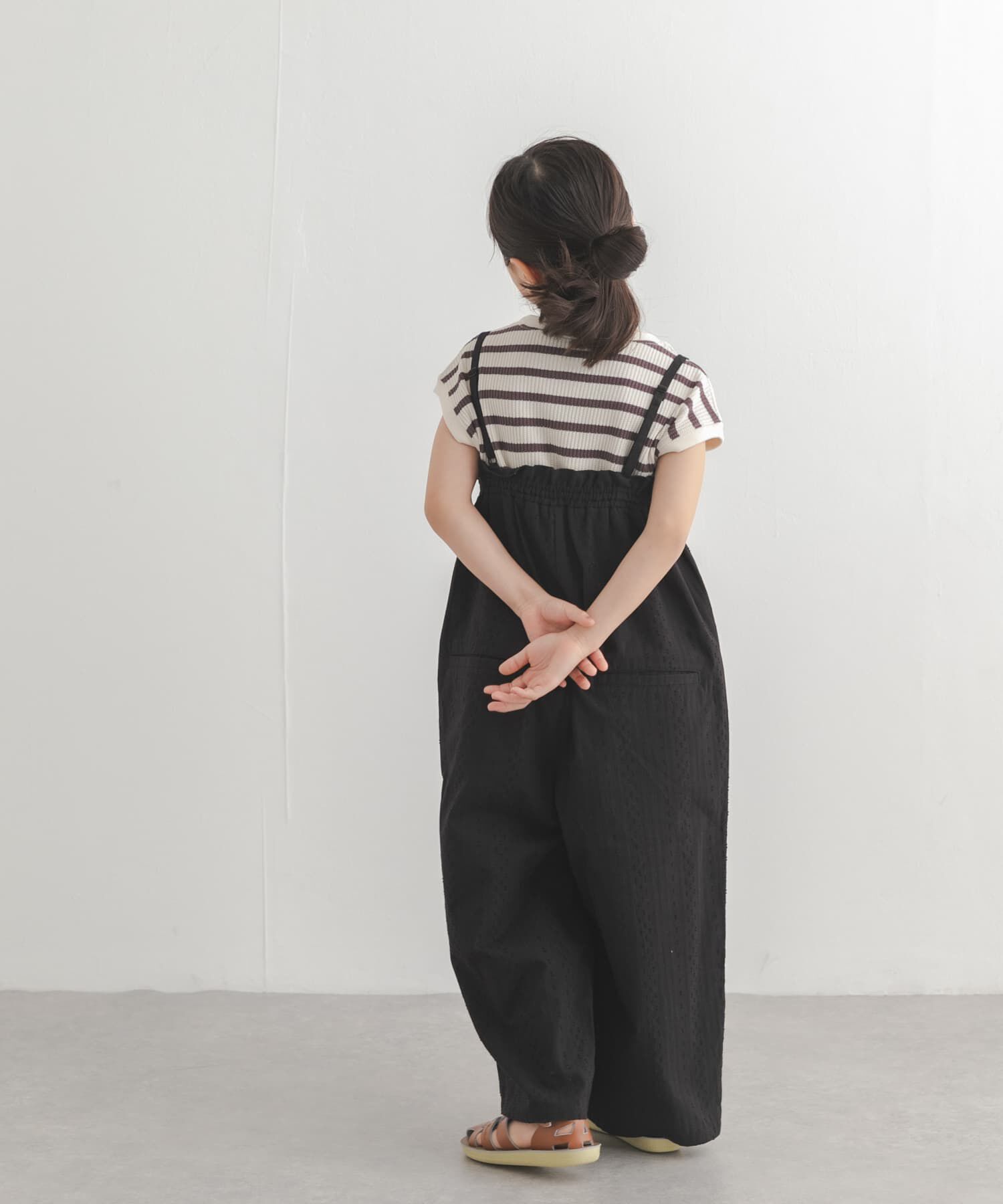 URBAN RESEARCH DOORS「フリルバギーキャミサロペット(KIDS)」|ワンピース|