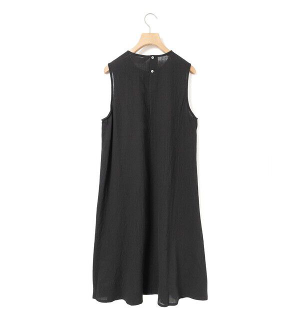 MidiUmi「MidiUmi ストライプクレープノースリーブワンピース」|ワンピース|