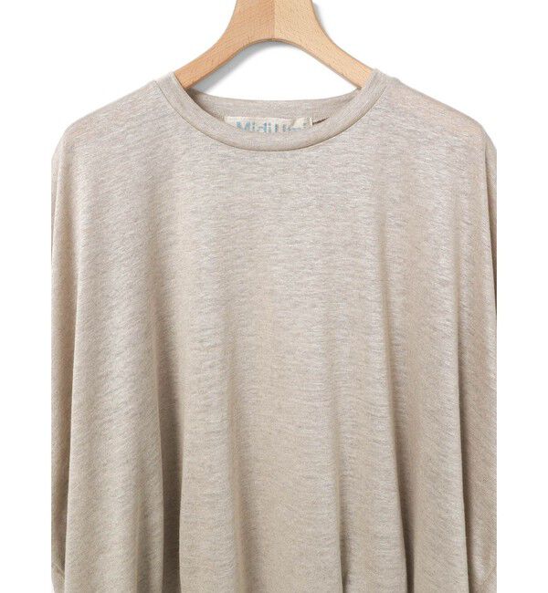 MidiUmi「MidiUmi リネンコクーンプルオーバー」|Tシャツ・カットソー|