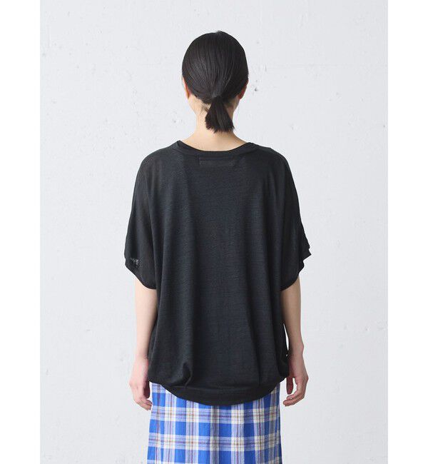 MidiUmi「MidiUmi リネンコクーンプルオーバー」|Tシャツ・カットソー|