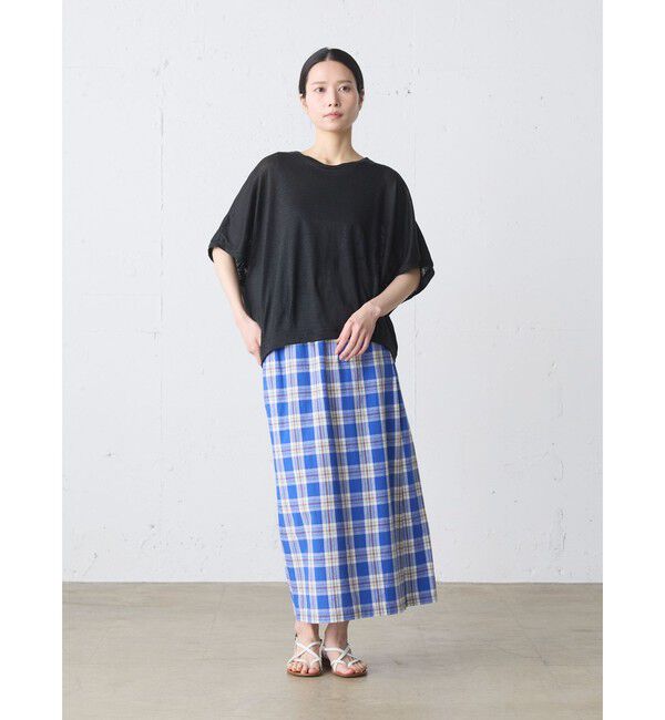 MidiUmi「MidiUmi リネンコクーンプルオーバー」|Tシャツ・カットソー|