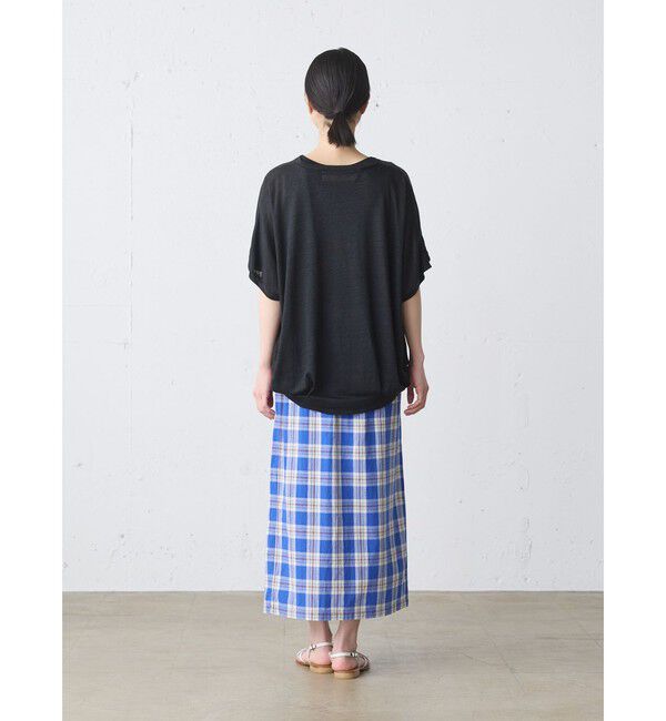 MidiUmi「MidiUmi リネンコクーンプルオーバー」|Tシャツ・カットソー|