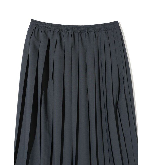 MIDIUMISOLID「MIDIUMISOLID for Ladies アシンメトリープリーツスカート」|スカート|