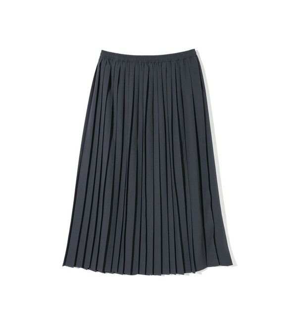 MIDIUMISOLID「MIDIUMISOLID for Ladies アシンメトリープリーツスカート」|スカート|