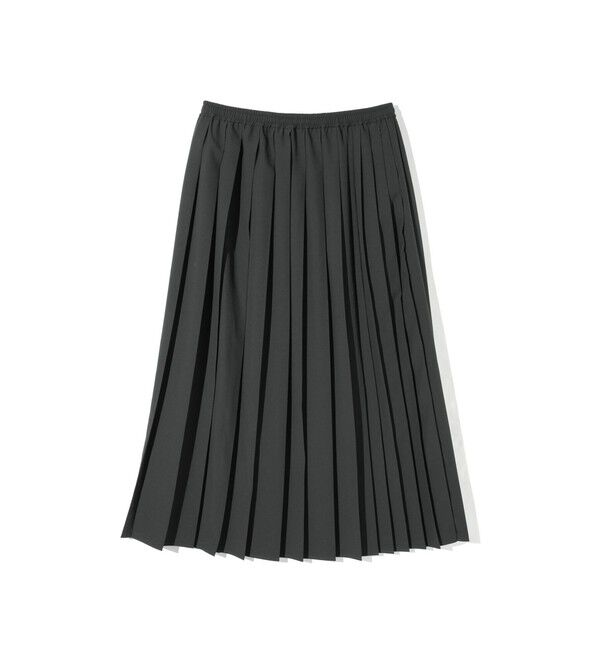 MIDIUMISOLID「MIDIUMISOLID for Ladies アシンメトリープリーツスカート」|スカート|