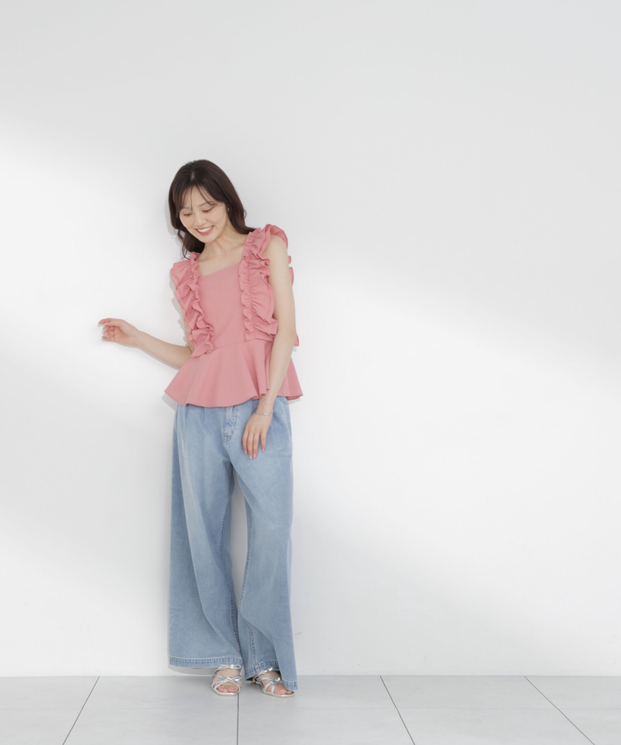 PROPORTION BODY DRESSING「フリルブラウス　26SS」|シャツ・ブラウス|