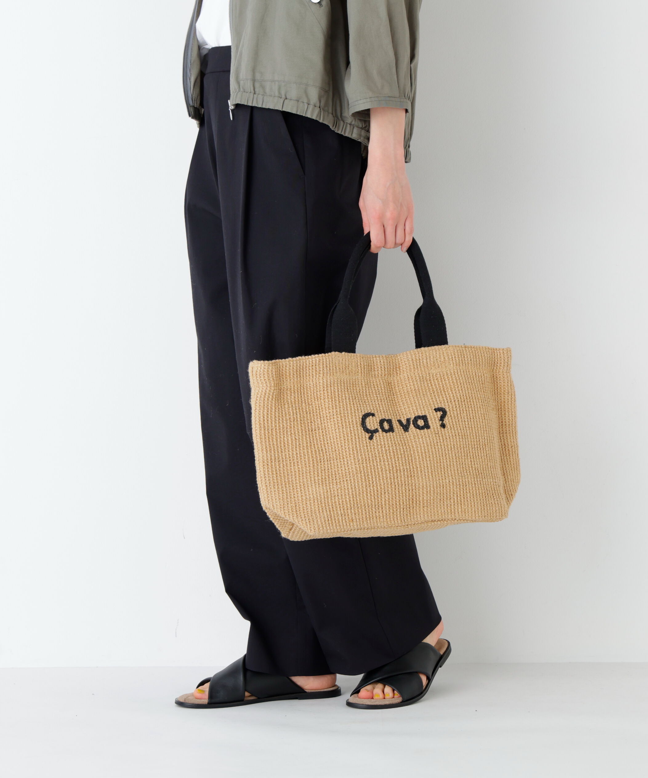  「《ＦＡＢＲＩＣＯコラボ》ジュートトートバッグ　Ｍサイズ」|その他|