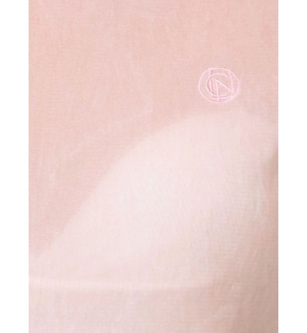CALNAMUR「TULLE FLOCKING EMB TOPS/チュールフロッキングエンブロイダリートップス」|Tシャツ・カットソー|