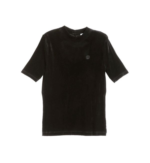 CALNAMUR「TULLE FLOCKING EMB TOPS/チュールフロッキングエンブロイダリートップス」|Tシャツ・カットソー|