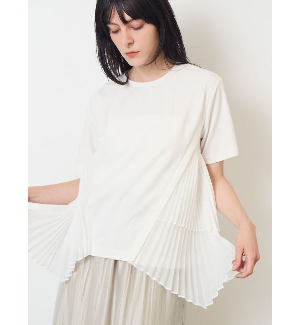 ELENDEEK「PLEAT DOCKING CS」|Tシャツ・カットソー|