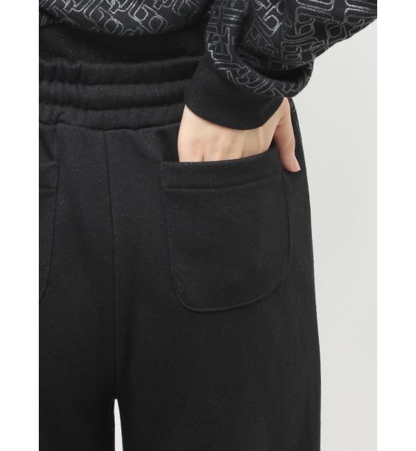GYDA「GG chain glitter print straightパンツ」|その他|