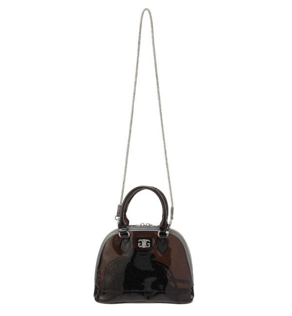 GYDA「SymmetryGYDA GLITTERクリアBAG」|ハンドバッグ|