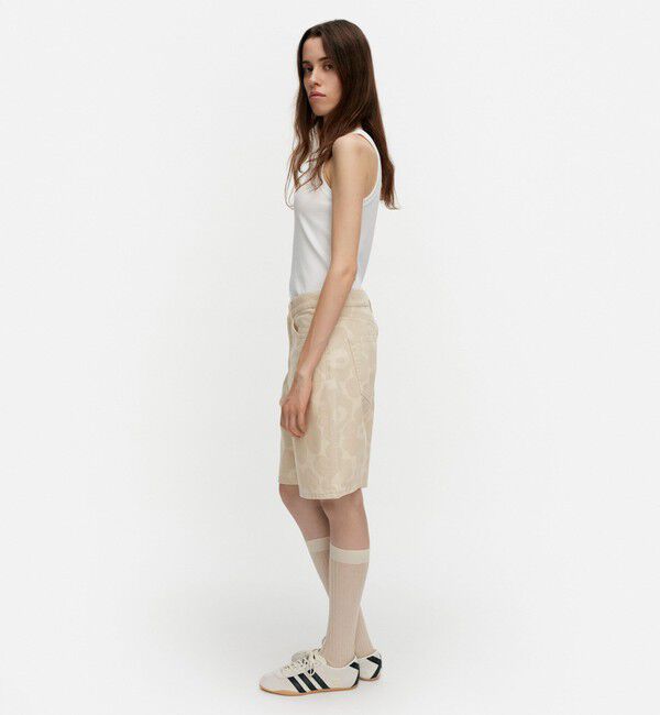 Marimekko「Maridenim Marssi Unikko ショートパンツ」|チノ|