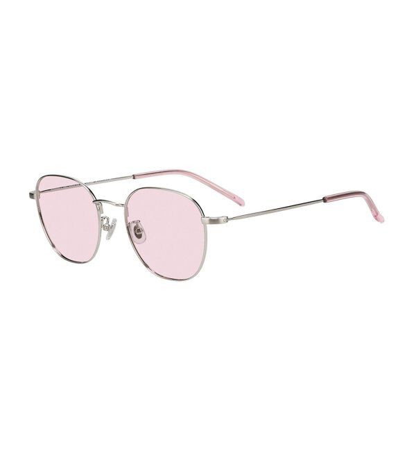  「ウェリントン型 サングラス｜カラーレンズ｜メタル UVカット (紫外線カット率99.9%以上) ユニセックス 」|サングラス|
