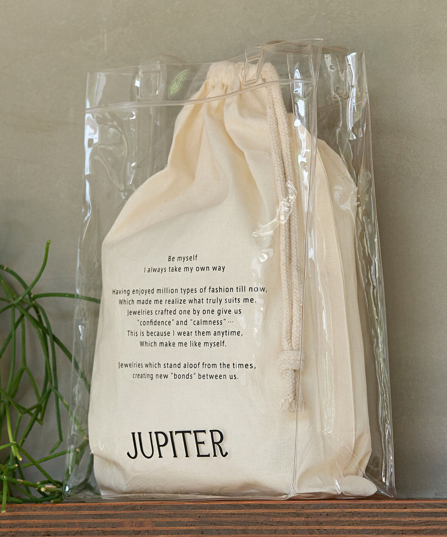 JUPITER「JUPITERオリジナルクリアバッグ」|トートバッグ|