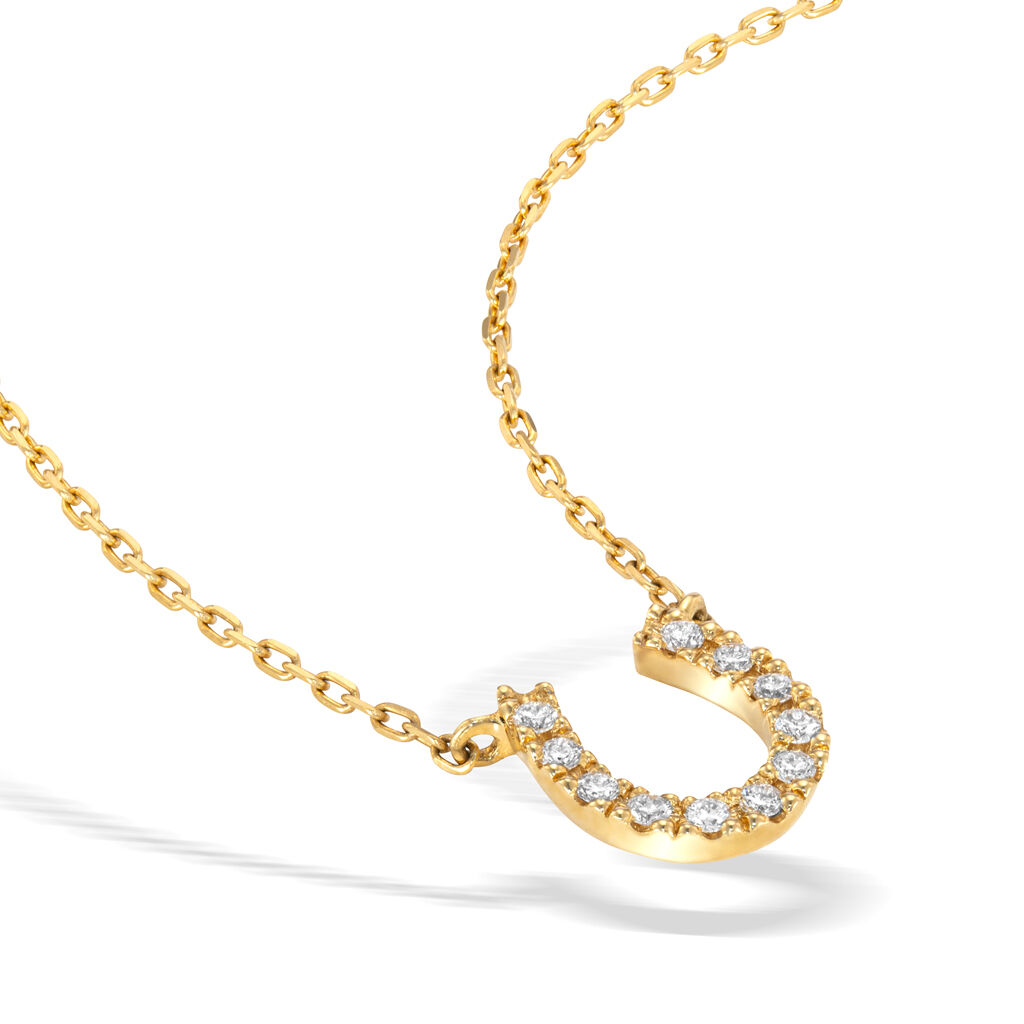 STAR JEWELRY「DIAMOND HORSESHOE NECKLACE」|ネックレス|