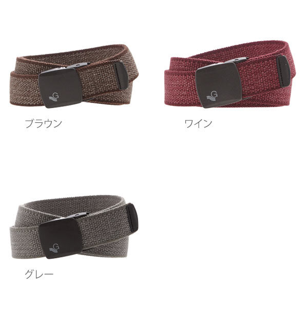 BACKYARD FAMILY「ベルト ゲバルト GEVAERT ゴムベルト プラバックル 布ベルト ガチャベルト 通販 35mm」|ベルト|