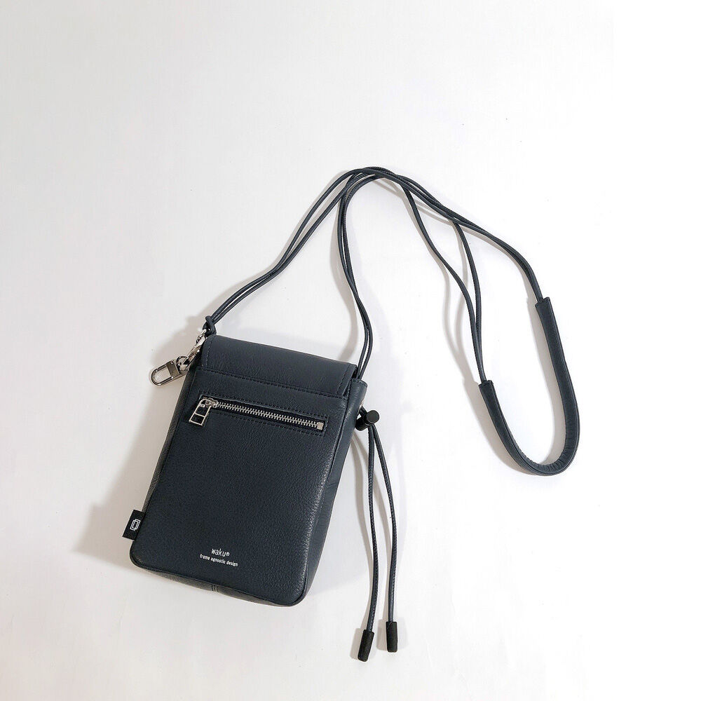 BACKYARD FAMILY「waku ワク スマホショルダー WK-0003 通販 スマホショルダーバッグ」|ショルダー・メッセンジャー|ブルー1