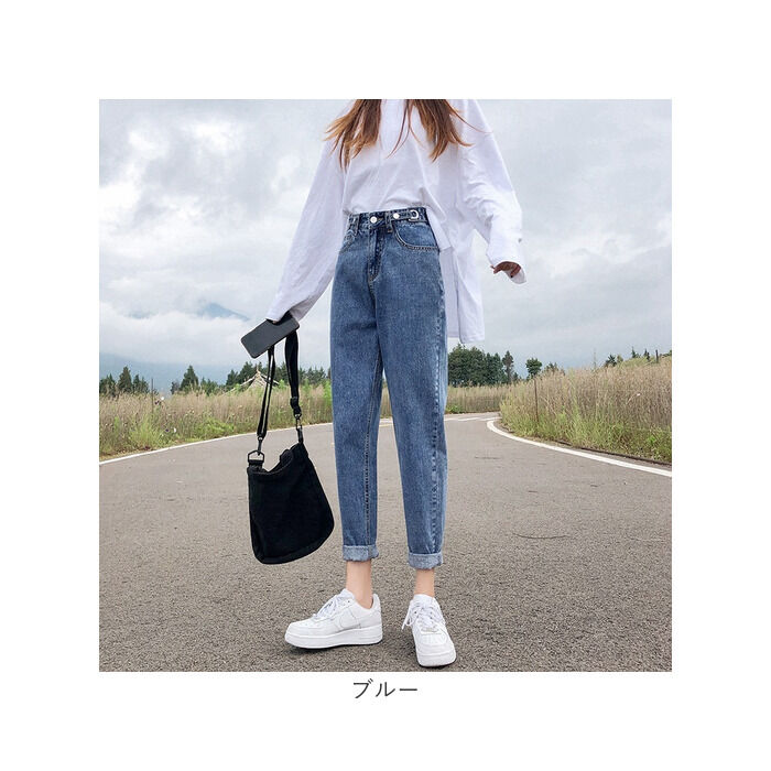 BACKYARD FAMILY「デニムパンツ テーパードパンツ レディース 通販 テーパード ジーンズ パンツ デニム 長ズボン」|その他|