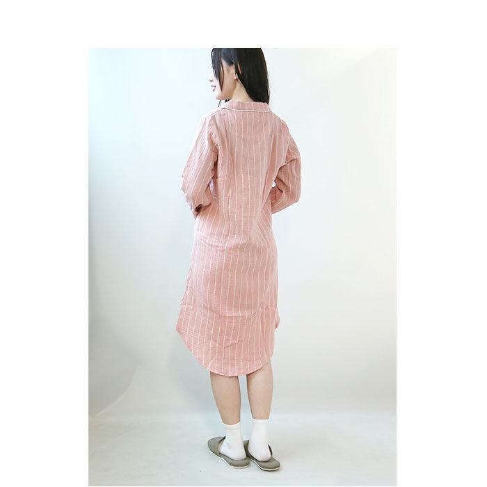 BACKYARD FAMILY「パジャマ ワンピース レディース 通販 ルームワンピース ルームウェア ロングシャツ 室内着」|ルームウェア|
