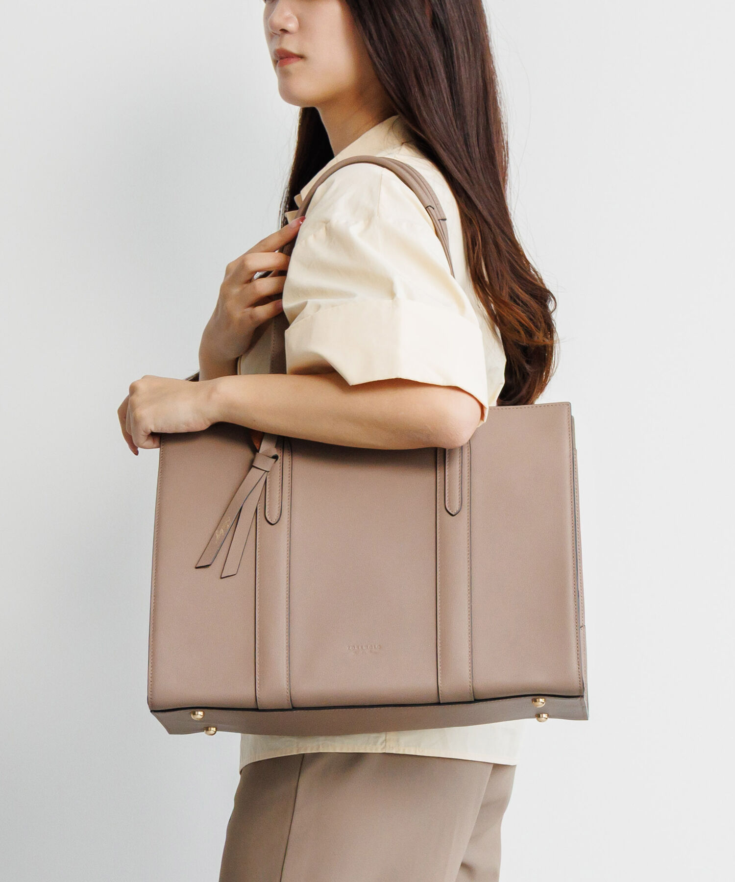 Jewelna Rose「Jewelna Rose フィンリー レザートート A4/13.3インチPC収納 65591」|トートバッグ|
