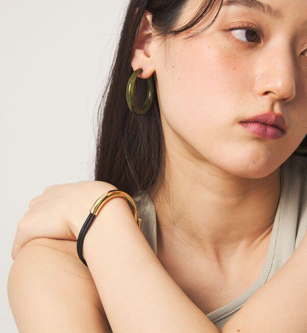 UNITED ARROWS green label relaxing「メタルフック コード ブレスレット」|ブレスレット・バングル|