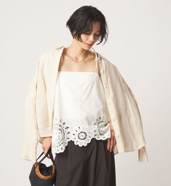 UNITED ARROWS green label relaxing「【別注】＜Fanaka＞レース キャミソール」|キャミソール|