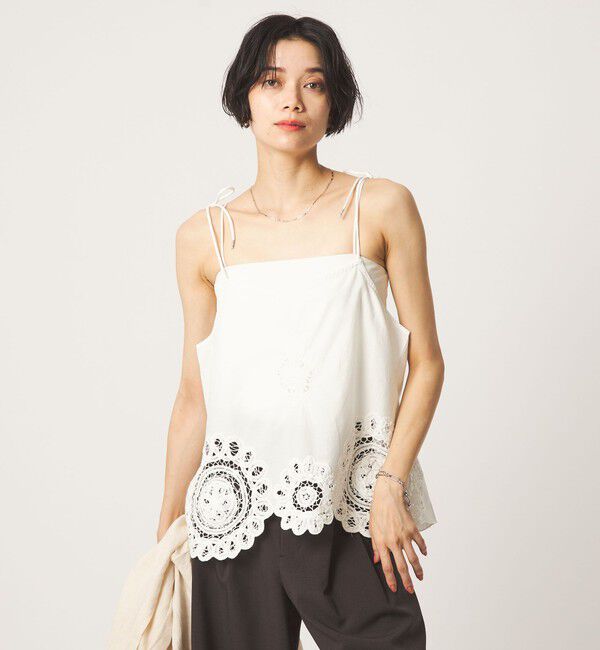 UNITED ARROWS green label relaxing「【別注】＜Fanaka＞レース キャミソール」|キャミソール|