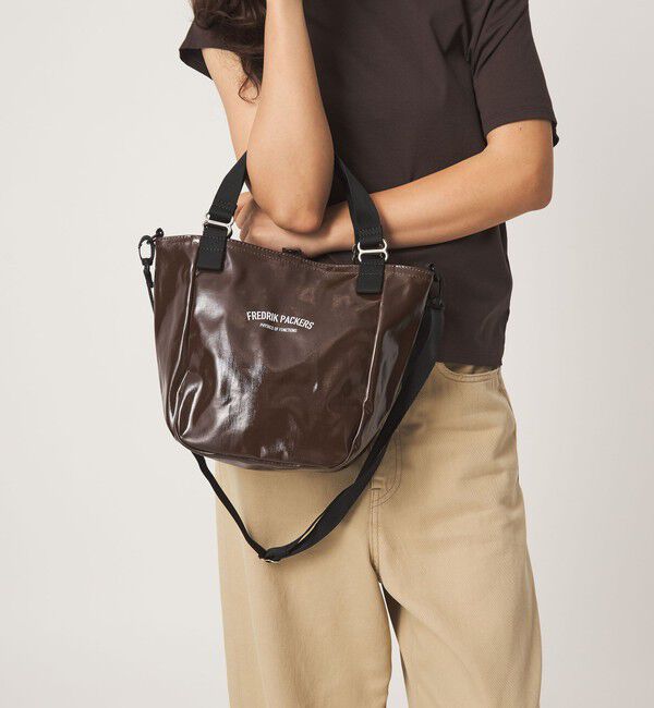 UNITED ARROWS green label relaxing「【別注/WEB限定】＜FREDRIK PACKERS＞MISSION トートバッグ」|ショルダー・メッセンジャー|DK.BROWN