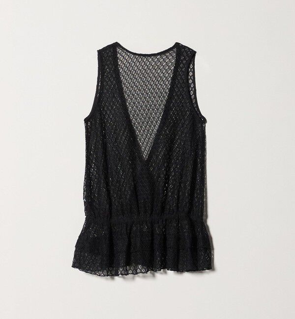 ATTISESSION「＜ATTISESSION＞レース カシュクール ブラウス」|Tシャツ・カットソー|