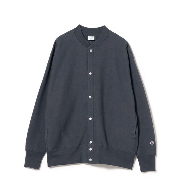 BEAMS「【別注】Champion &times; MIN-NANO / スナップ ジャケット」|スウェット・ジャージ|