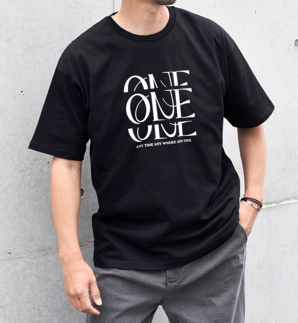 SHIPS any「SHIPS any: センチュリーフォント ミュージアム Tシャツ◇」|Tシャツ・カットソー|