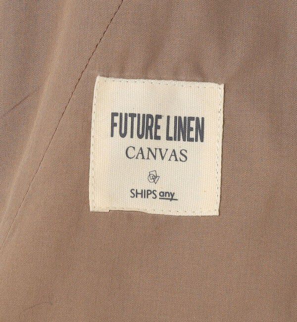 SHIPS any「SHIPS any:〈UVカット〉FUTURE LINEN CANVAS リネンライク セミワイド パンツ◇」|その他|
