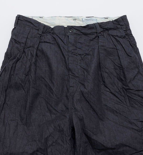 SHIPS「SKEWed: CHETOPA TROUSERS」|デニム|
