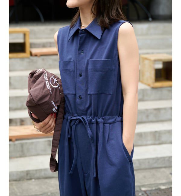 OUTDOOR PRODUCTS Usual Things「≪予約≫カットソーノースリシャツオールインワン」|オールインワン|