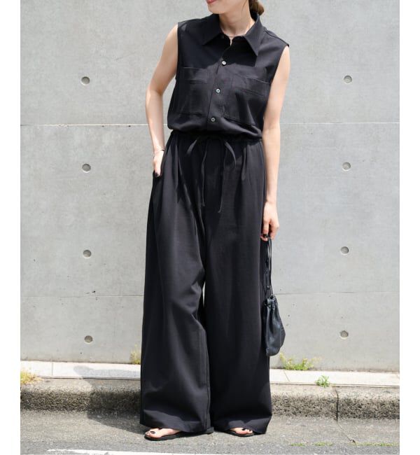 OUTDOOR PRODUCTS Usual Things「≪予約≫カットソーノースリシャツオールインワン」|オールインワン|