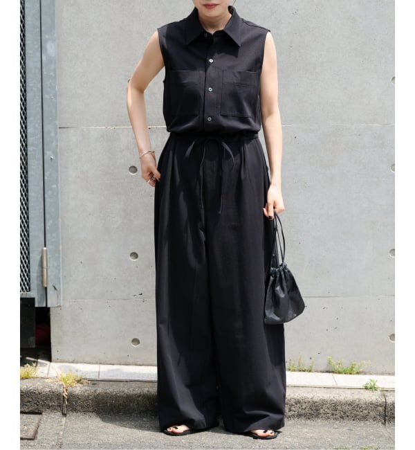 OUTDOOR PRODUCTS Usual Things「≪予約≫カットソーノースリシャツオールインワン」|オールインワン|