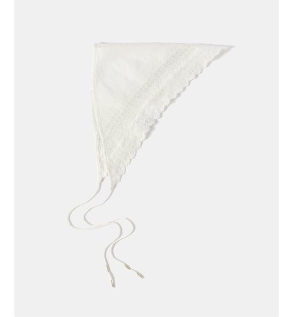 OUTDOOR PRODUCTS Usual Things「レーススカーフ」|その他|ホワイト