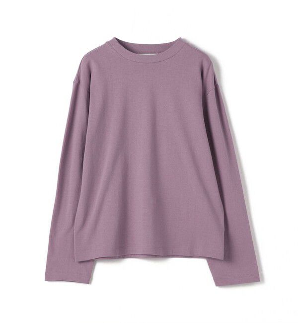 GALERIE VIE「コットン クルーネックプルオーバー」|Tシャツ・カットソー|73 ライトパープル