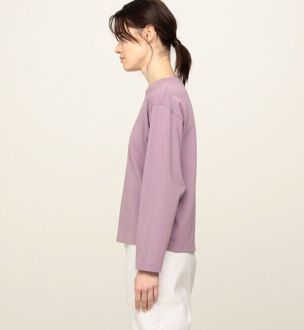 GALERIE VIE「コットン クルーネックプルオーバー」|Tシャツ・カットソー|