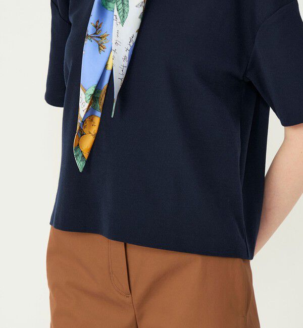 Ballsey「【別注】manipuri for Ballsey  MANIPURI COMBI スカーフプルオーバー」|ニット・セーター|