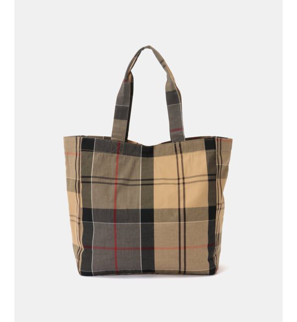 SLOBE IENA「Barbour/バブアー TELFIELD TARTAN TOTE BAG UBA0751TN51/31」|トートバッグ|